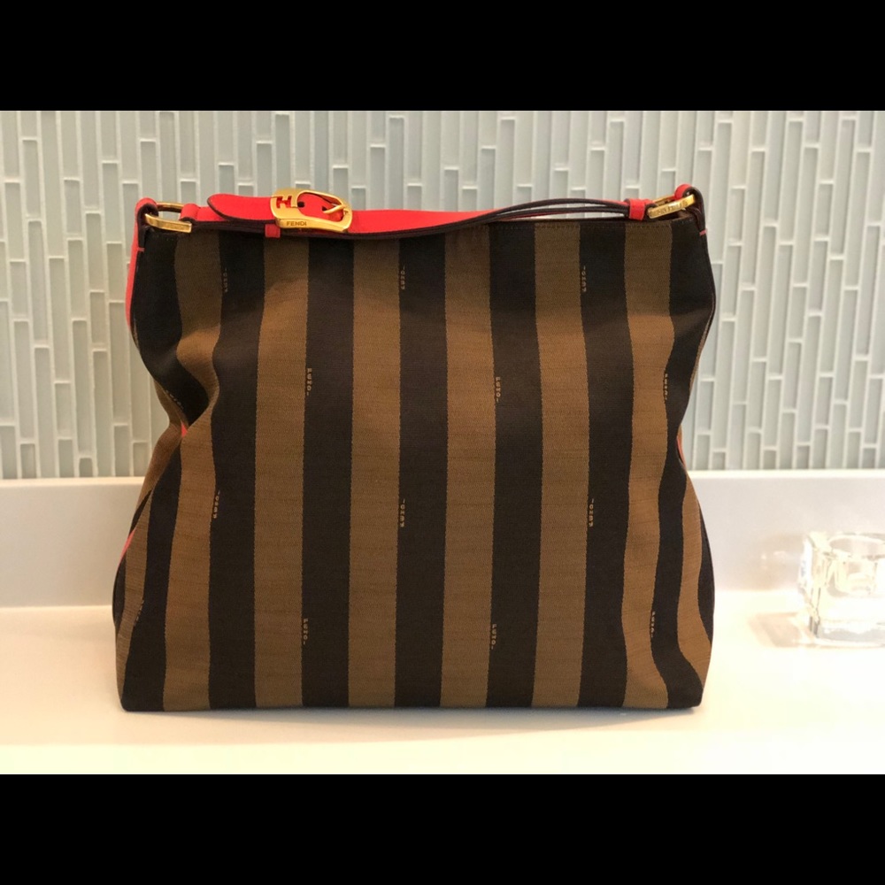 💯% Authentic Fendi Zucca bag